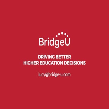 EdTech Europe 2015 [Track 3]: [BridgeU], ([Lucy Stonehill], [Co-Founder])