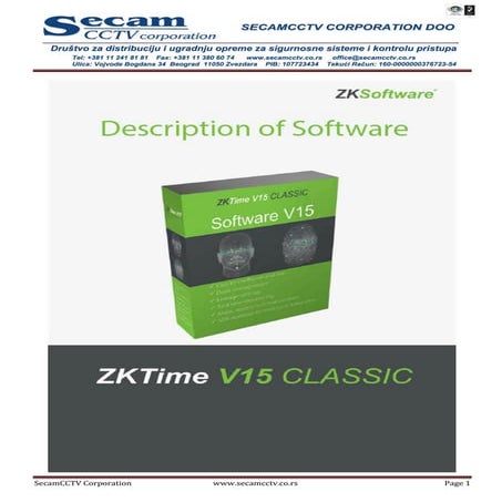 Opis softera i ModulaENVlada