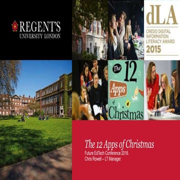 The 12 Apps of Christmas 2016 