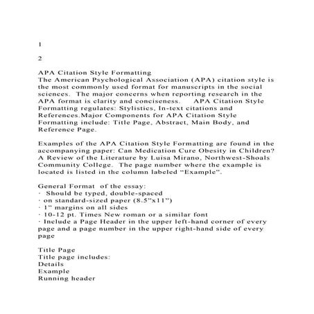 12APA Citation Style FormattingThe American Psychologica.docx