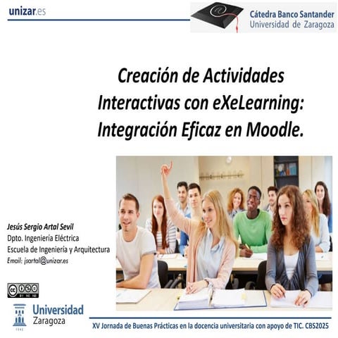 Creación de actividades interactivas con eXeLearning: integración eficaz en M...