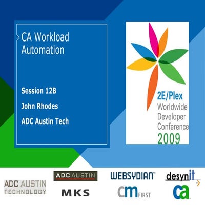 CA Workload Automation for IBM i