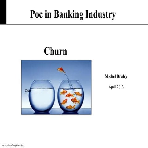 Poc banking industry - Churn