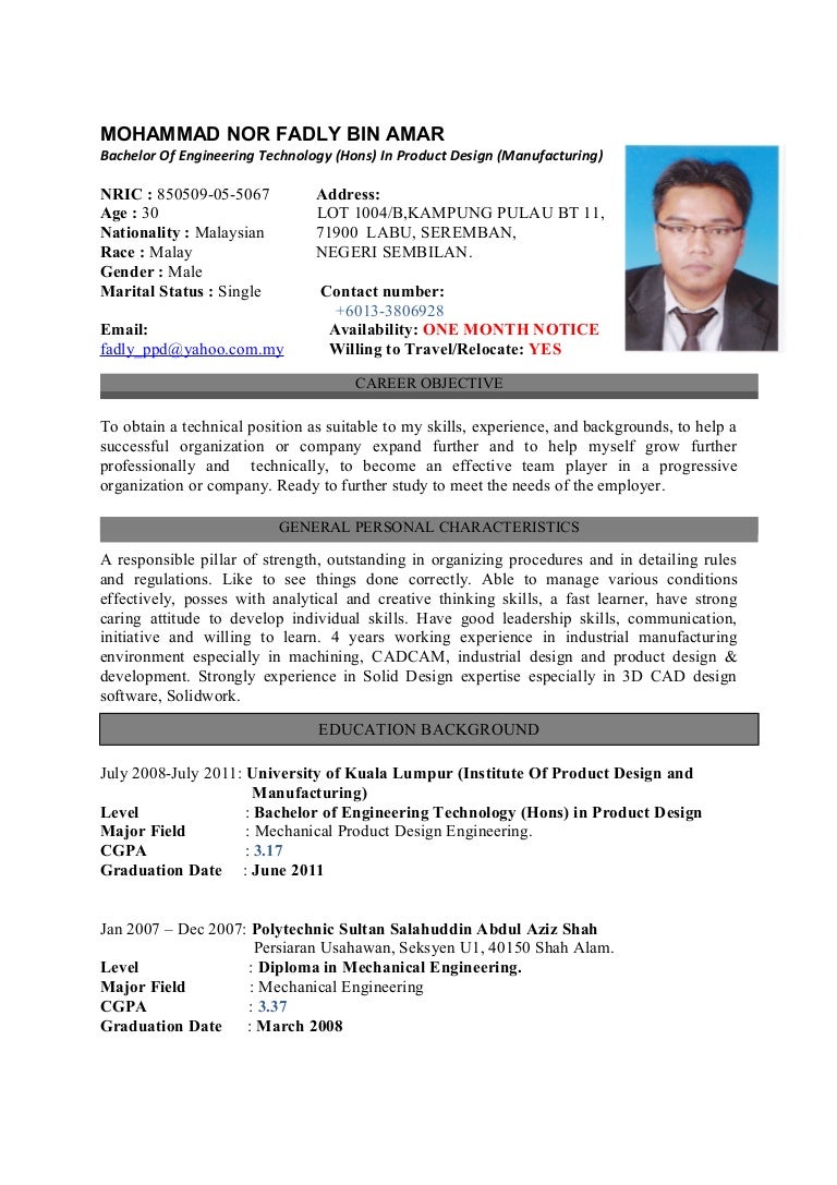 resume 3 resume electrical engineering