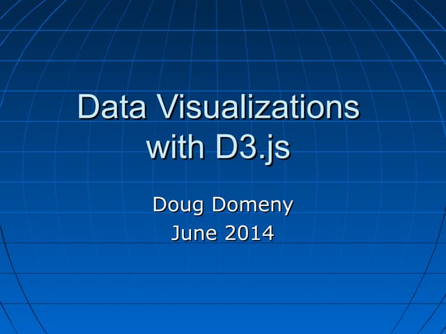 Data Visualizations with D3