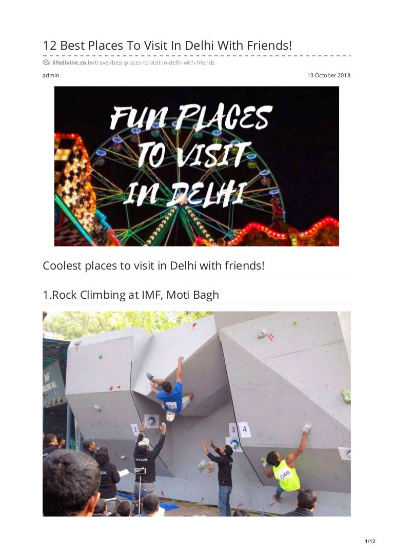 12 best places to visit in delhi with friends