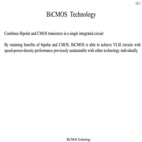 12BiCMOS Technology.ppt