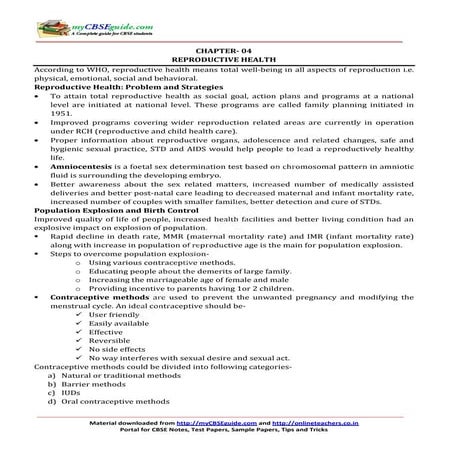 12 biology notes_ch04_reproductive_health