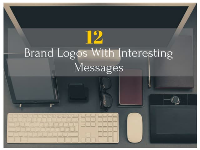 12 Brand Logos With Hidden and Inte...