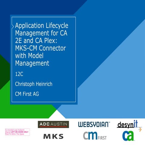 ALM for CA Plex and CA 2E