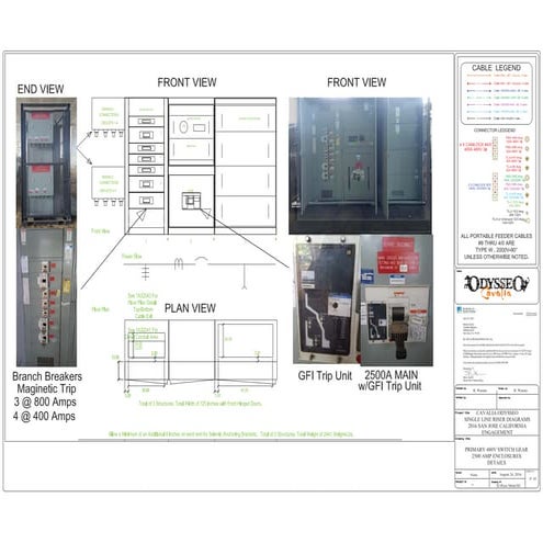 San Joes Single Line Riser Diagram-v5 PG2 NICHE DETAIL-ANSI-D-8x11 | PDF