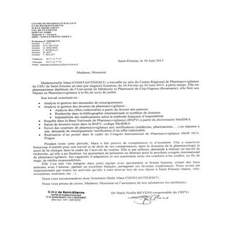 Lettre de recommandation Mara Const...