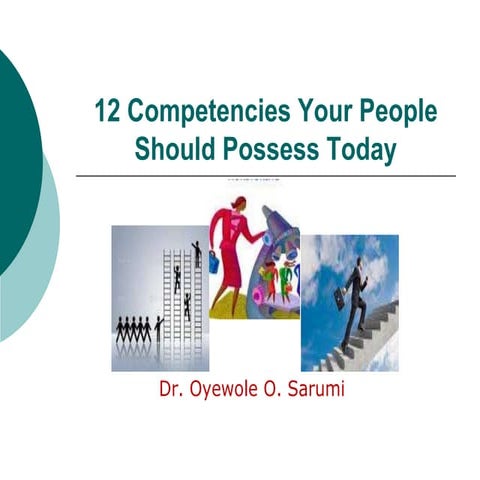 12 competencies your people should possess today