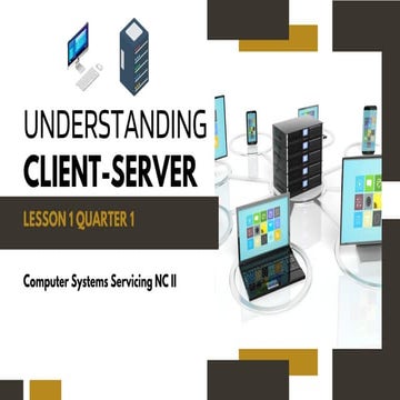 12 CSS Lesson 1 Quarter 1-Understanding Server-Client | PDF
