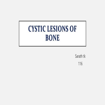 Cystic lesions of bone.pptx