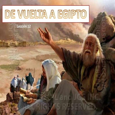 12 de vuelta a egipto