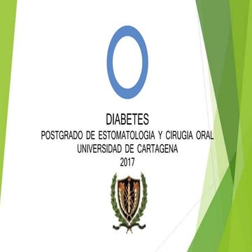 Manejo del Paciente Diabetico en Odontologia