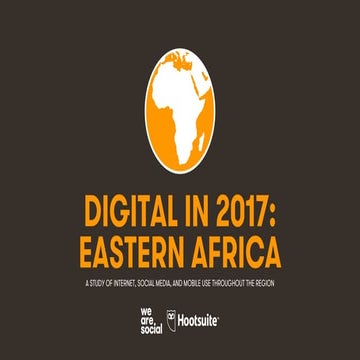 Digital in 2017: Eastern Africa