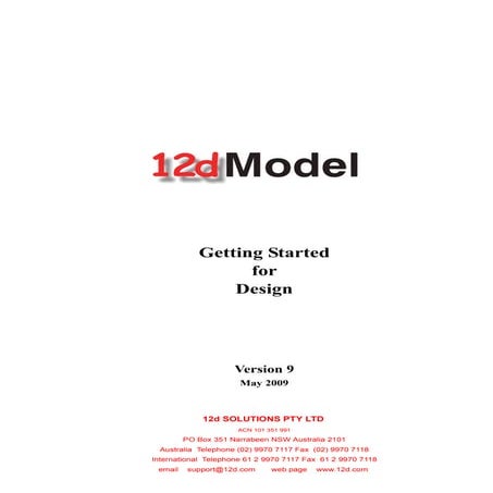 12dm getting started_for_design | PDF