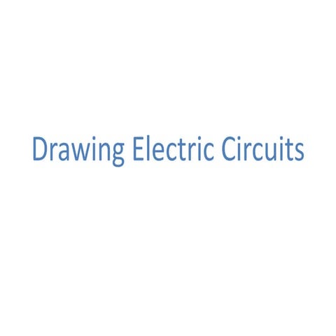 12 drawing electric circuits