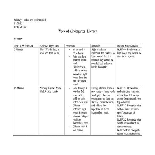 E339 Week of Literacy