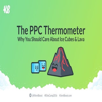 [Elite Camp 2016] Johnathan Dane - The PPC Thermometer - Why You Should Care ...