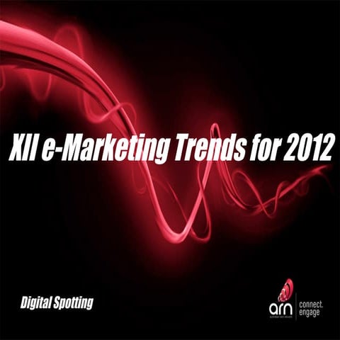 12 e marketing trends for 2012