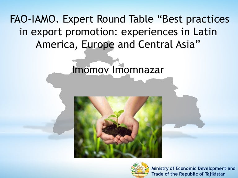 Export Promotion In Tajikistan