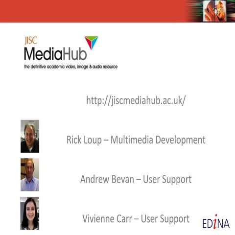 Jisc MediaHub webinar