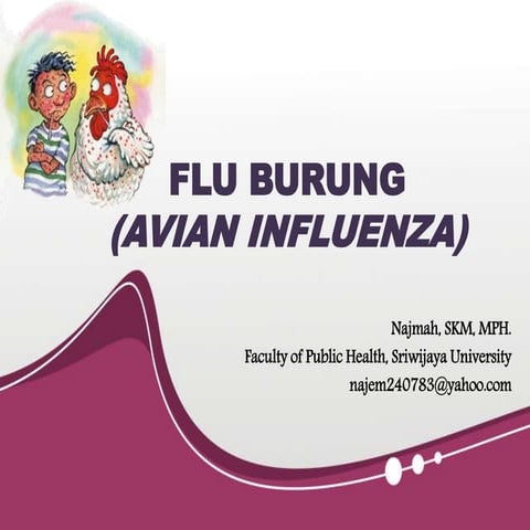 BAB 12 Epidemiologi Penyakit Menular Flu burung