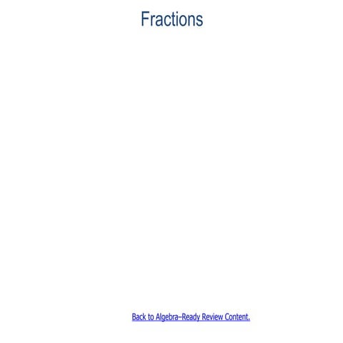 12 fractions | PPT