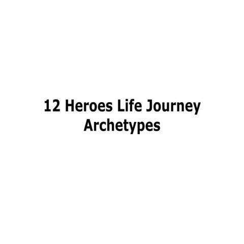Learn About Your Heroes Life Journey