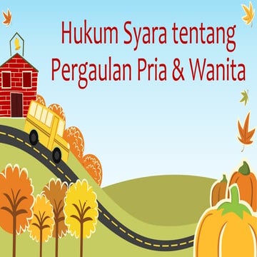 Hukum syara tentang pergaulan pria & wanita