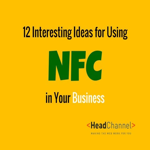 12 ideas for using nfc in your business