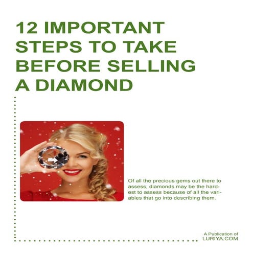 The guide to selling a diamond like a pro | PDF