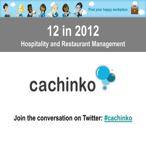 12 in 2012   Hospitality & Restaurant Management