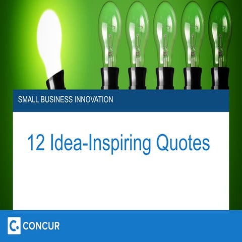 12 Innovation Quotes
