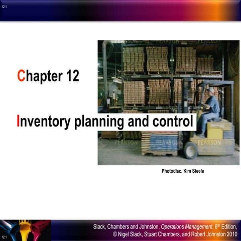 12 inventory planning and control_Operations Management