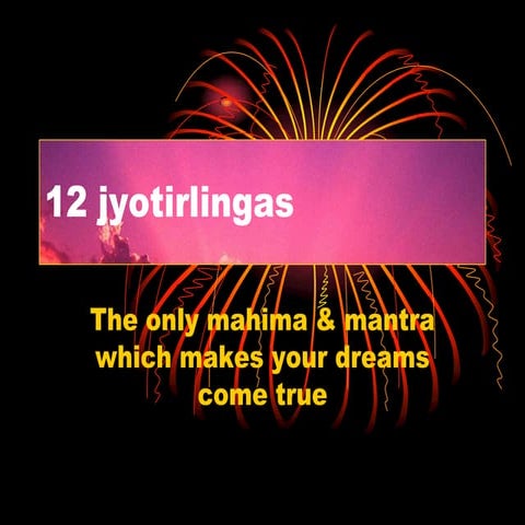 12 jyotirlingas