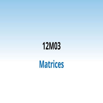 Multiplication of matrices and its application in biology | PPT