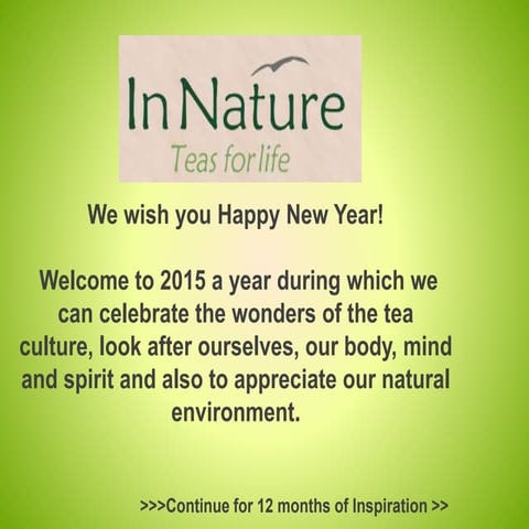12 Months of Inspiration with In Nature Teas