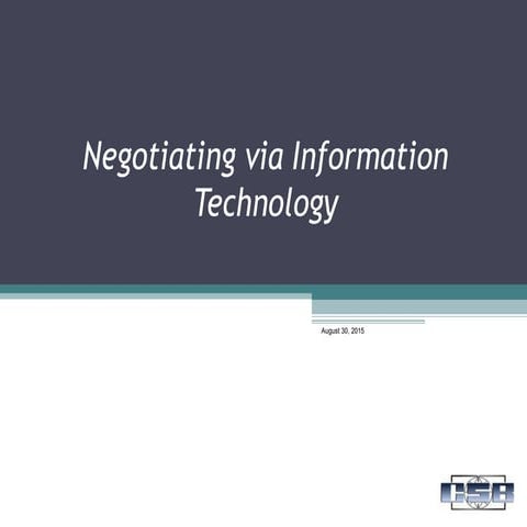 12 negotating via info tech