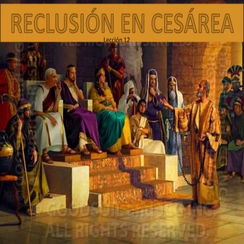 12 pablo reclusion en cesarea | PPTX