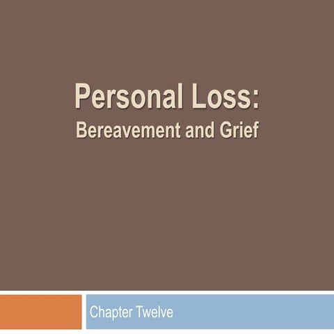 12 personal loss