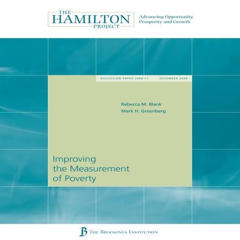 Improving the Measurement of Poverty