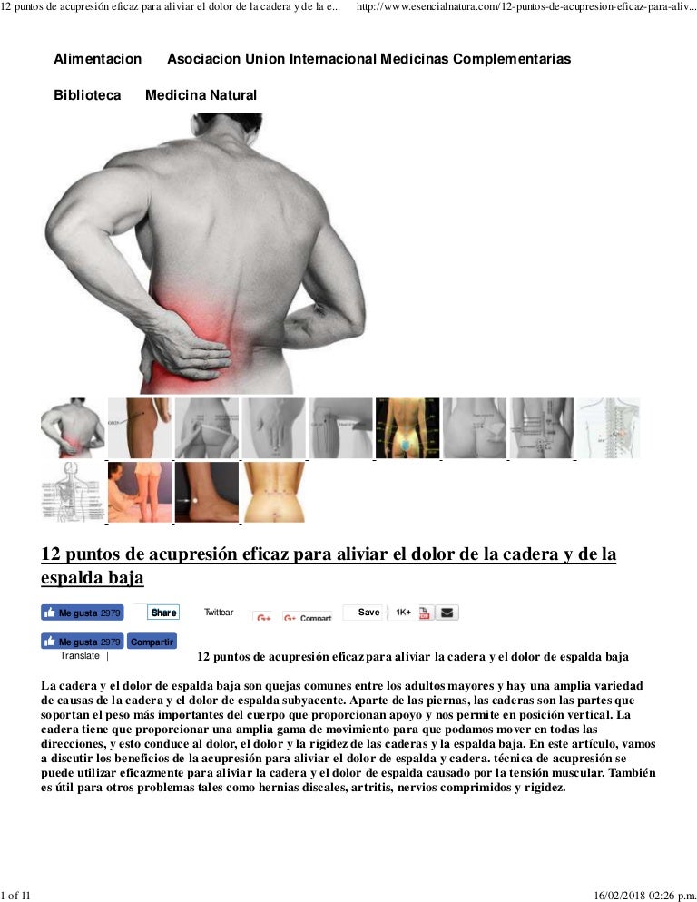 dolor en ambos lados de la espalda baja