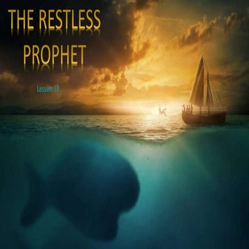 12 restless prophet