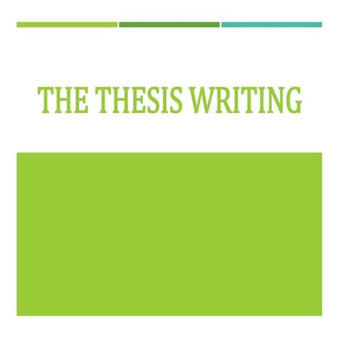 12 rm the thesis writing