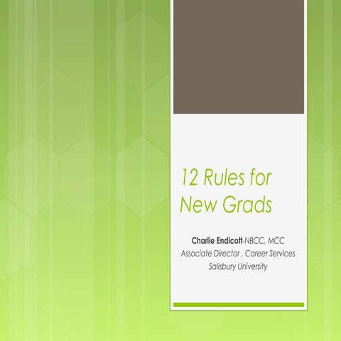 12 rulesfornewgrad