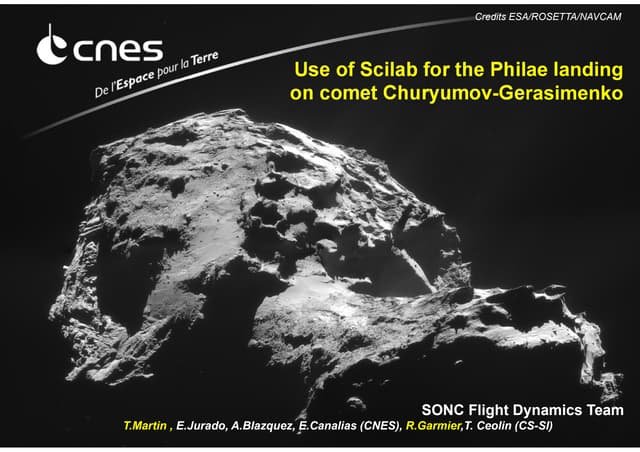 ScilabTEC 2015 - CNES
